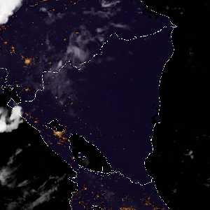météo tropicale : Image satellite .