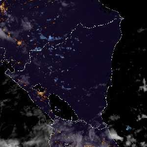 météo tropicale : Image satellite .