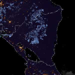 météo tropicale : Image satellite .