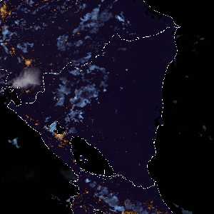 météo tropicale : Image satellite .