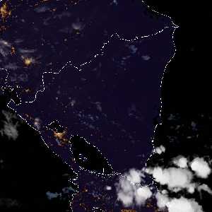 météo tropicale : Image satellite .