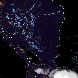 météo tropicale : Image satellite .
