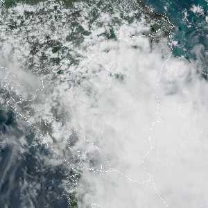 météo tropicale : Image satellite .