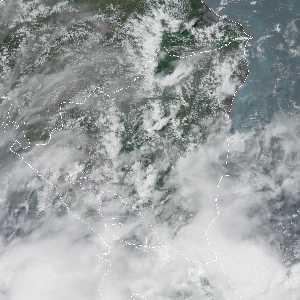 météo tropicale : Image satellite .