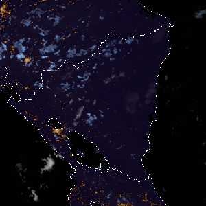 météo tropicale : Image satellite .
