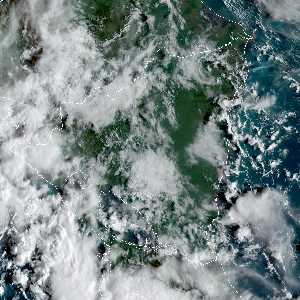 météo tropicale : Image satellite .