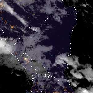 météo tropicale : Image satellite .