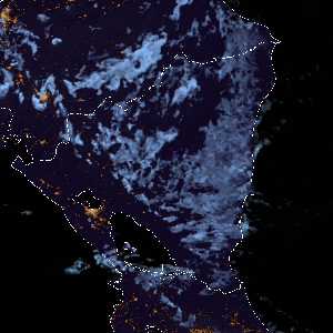 météo tropicale : Image satellite .