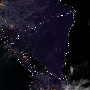 météo tropicale : Image satellite .