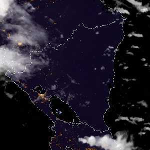 météo tropicale : Image satellite .