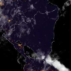 météo tropicale : Image satellite .