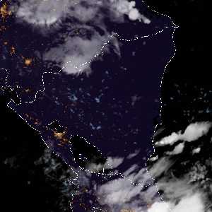 météo tropicale : Image satellite .