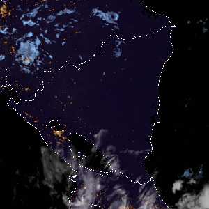 météo tropicale : Image satellite .