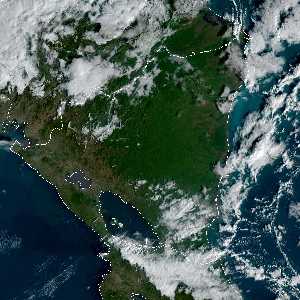 météo tropicale : Image satellite .
