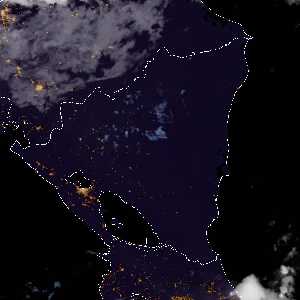 météo tropicale : Image satellite .