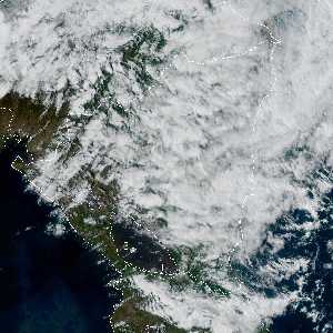 météo tropicale : Image satellite .