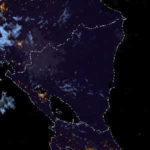 météo tropicale : Image satellite .