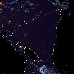 météo tropicale : Image satellite .