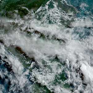 météo tropicale : Image satellite .