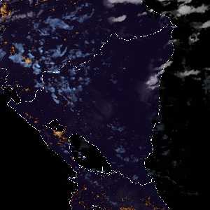 météo tropicale : Image satellite .