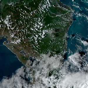 météo tropicale : Image satellite .
