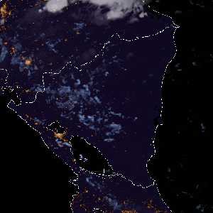 météo tropicale : Image satellite .