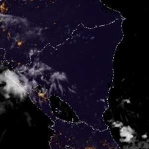 météo tropicale : Image satellite .