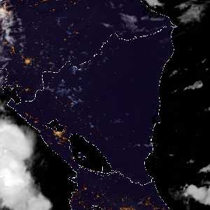 météo tropicale : Image satellite .