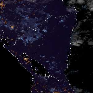 météo tropicale : Image satellite .