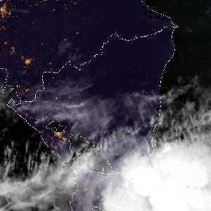 météo tropicale : Image satellite .