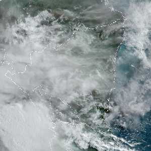météo tropicale : Image satellite .