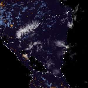 météo tropicale : Image satellite .