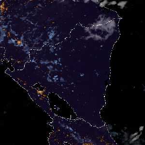 météo tropicale : Image satellite .