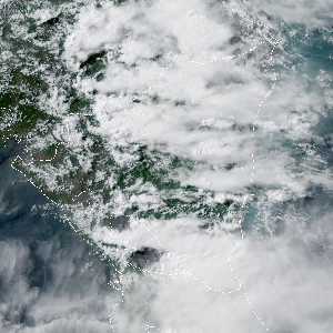 météo tropicale : Image satellite .