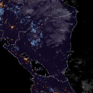 météo tropicale : Image satellite .