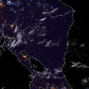 météo tropicale : Image satellite .