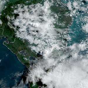 météo tropicale : Image satellite .