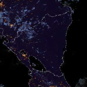 météo tropicale : Image satellite .