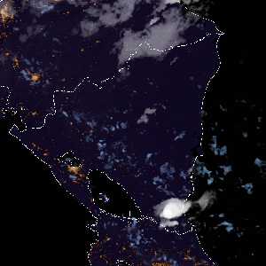 météo tropicale : Image satellite .