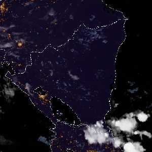 météo tropicale : Image satellite .