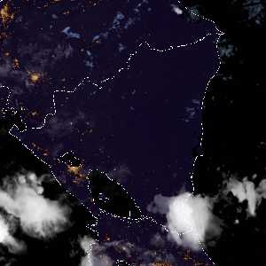 météo tropicale : Image satellite .