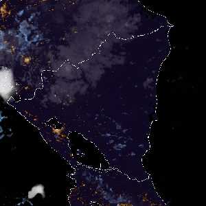 météo tropicale : Image satellite .