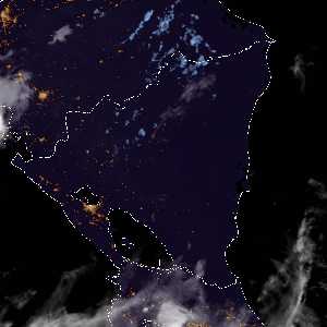météo tropicale : Image satellite .