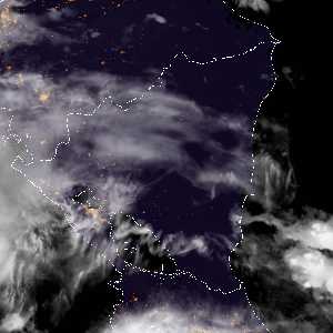 météo tropicale : Image satellite .