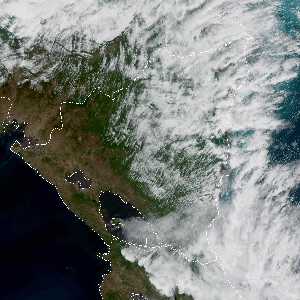 météo tropicale : Image satellite .