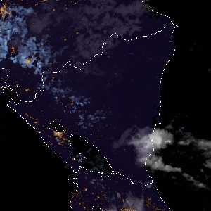 météo tropicale : Image satellite .