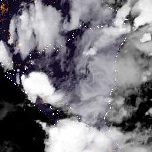 météo tropicale : Image satellite .