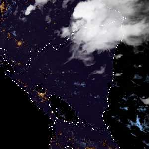météo tropicale : Image satellite .