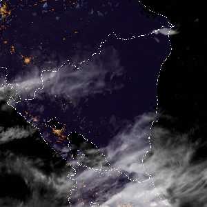 météo tropicale : Image satellite .