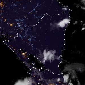météo tropicale : Image satellite .